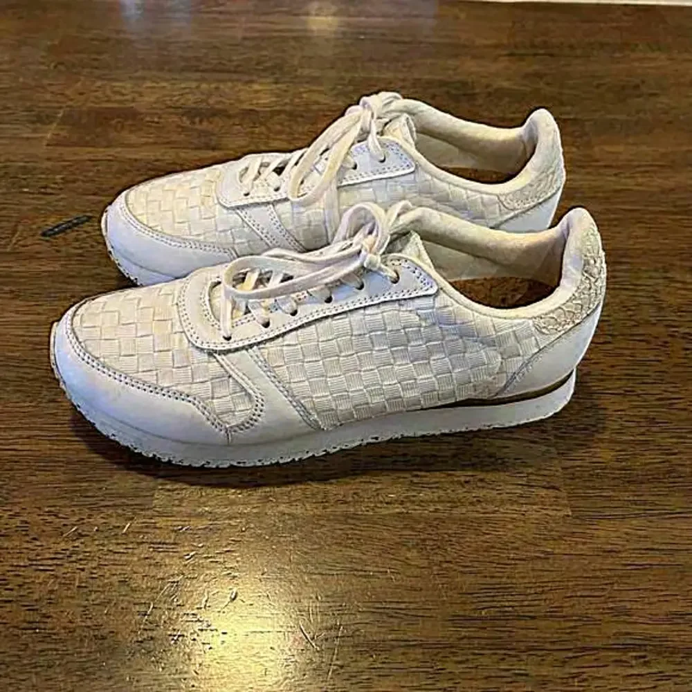 Woden Ydun‎ Suede Mesh Sneakers in white size 7.5